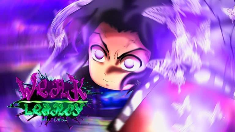 Weak Legacy 2 game screenshot featuring rare breathing style with special effects - S-tier power demonstration